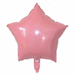 Foil Balloon - Star - Pink